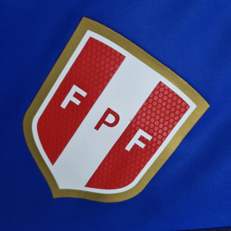 AAA Quality Peru 2022 Away Dark Blue Soccer Jersey